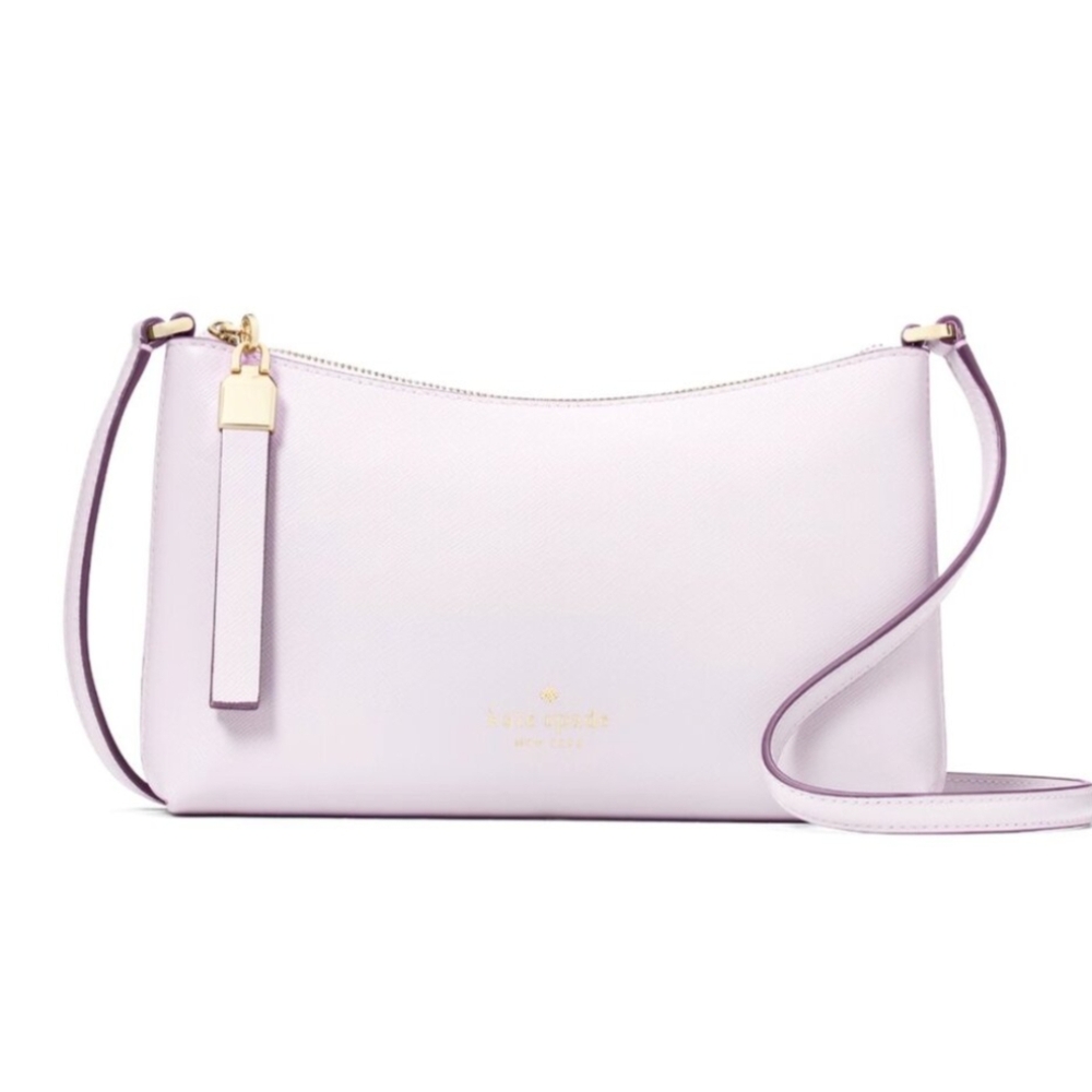 kate spade Lilac Leather Crossbody Bag